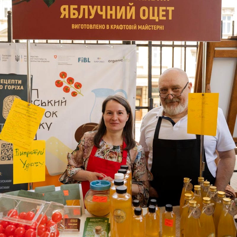 Стенд майстерні «Струмок» на Львівському ярмарку смаку